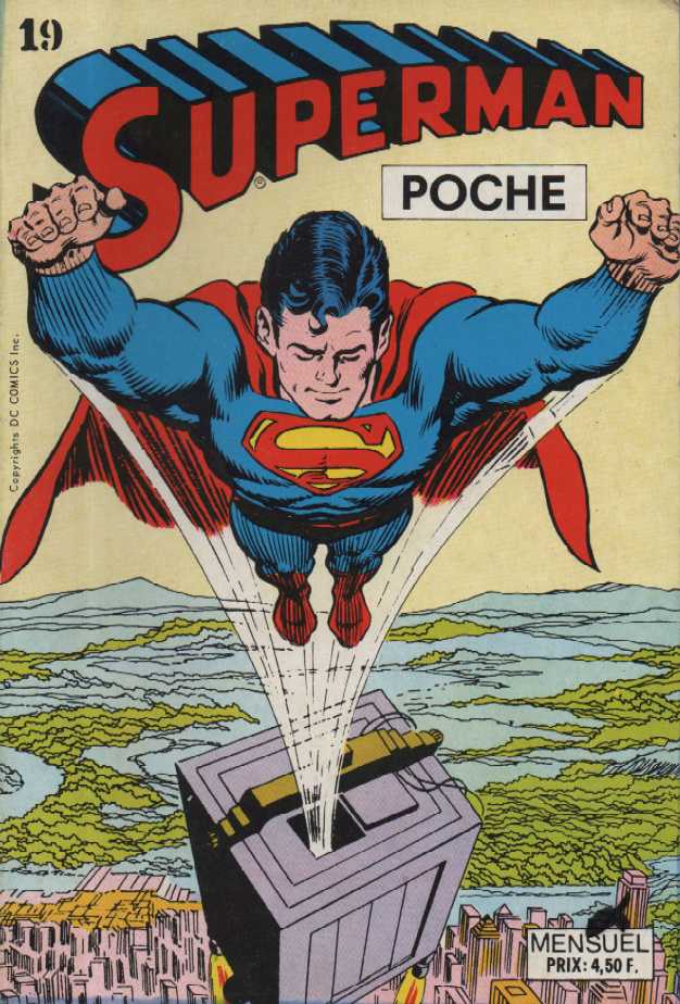 Scan de la Couverture Superman Poche n 19